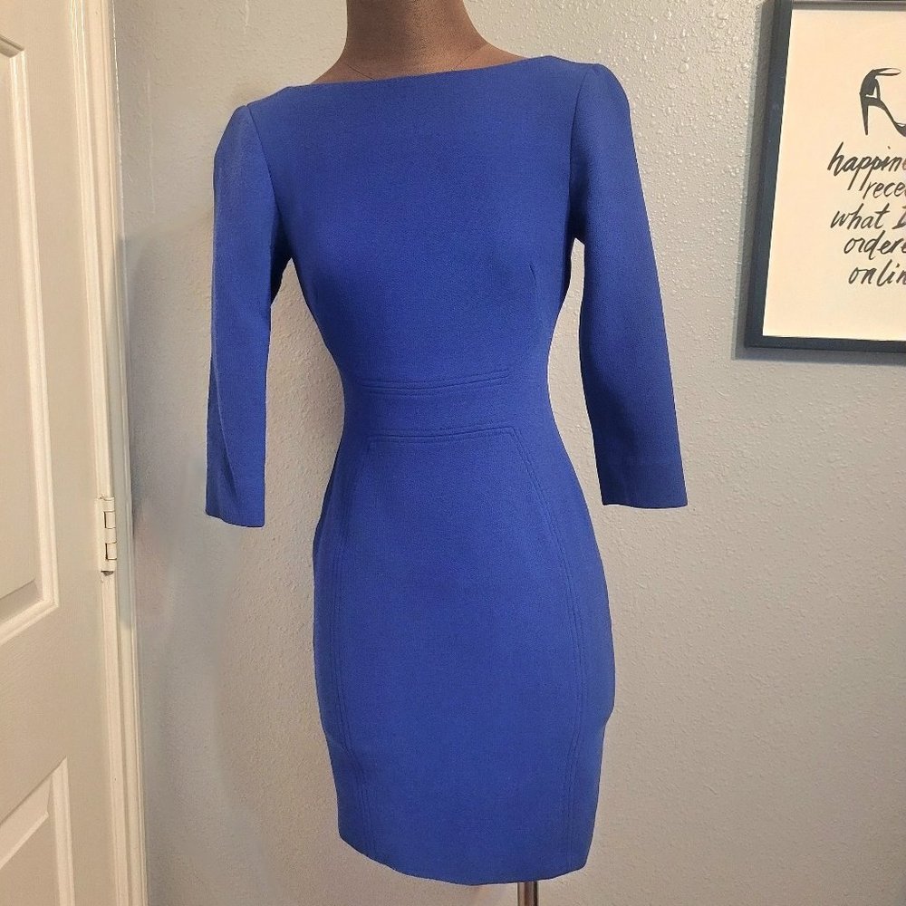 Lela Rose Fitted Sheath Dress